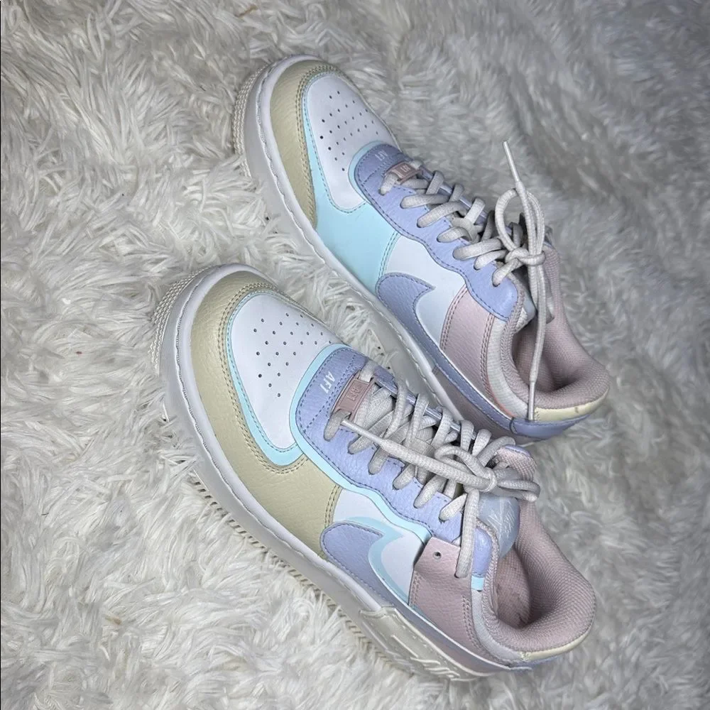Nike Cream and White Sneakers